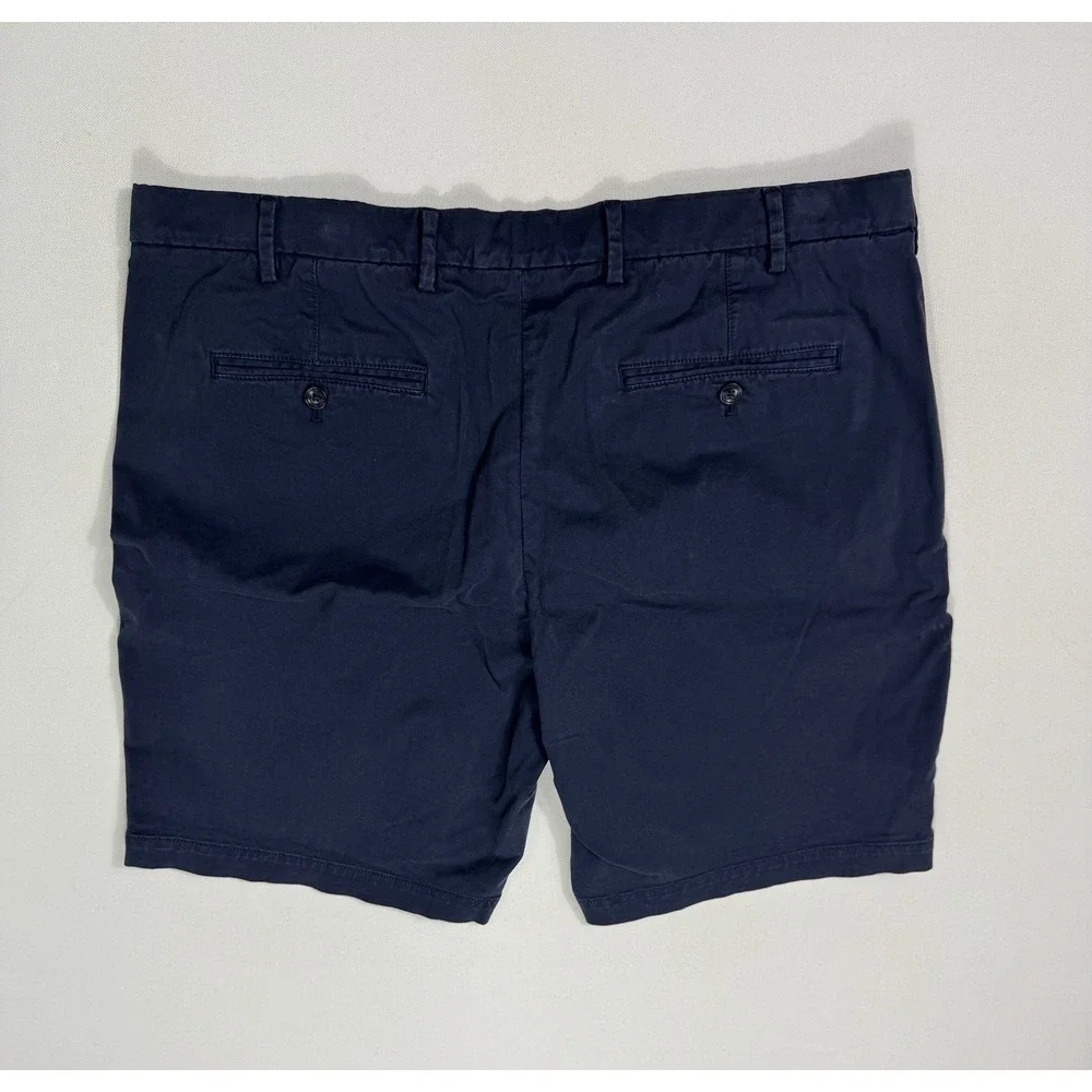 Charles Tyrwhitt Mens 38x9 Chino Shorts Cotton Stretch Blue Modern Luxury
